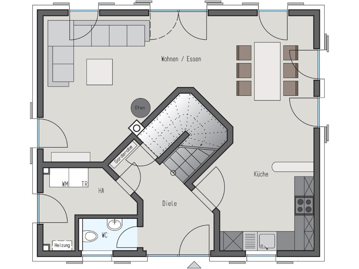 Ferienhaus Schilfrohrsaenger 6 Fuhlendorf  Zewnętrze zdjęcie